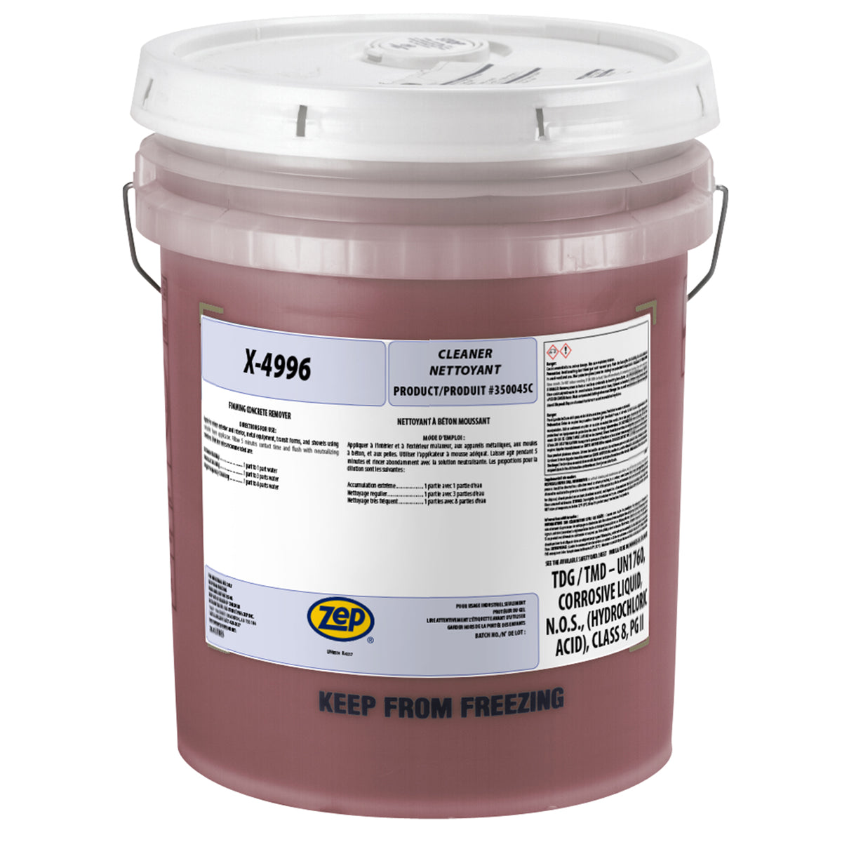 X-4996 - 20 Litres – Zep Canada