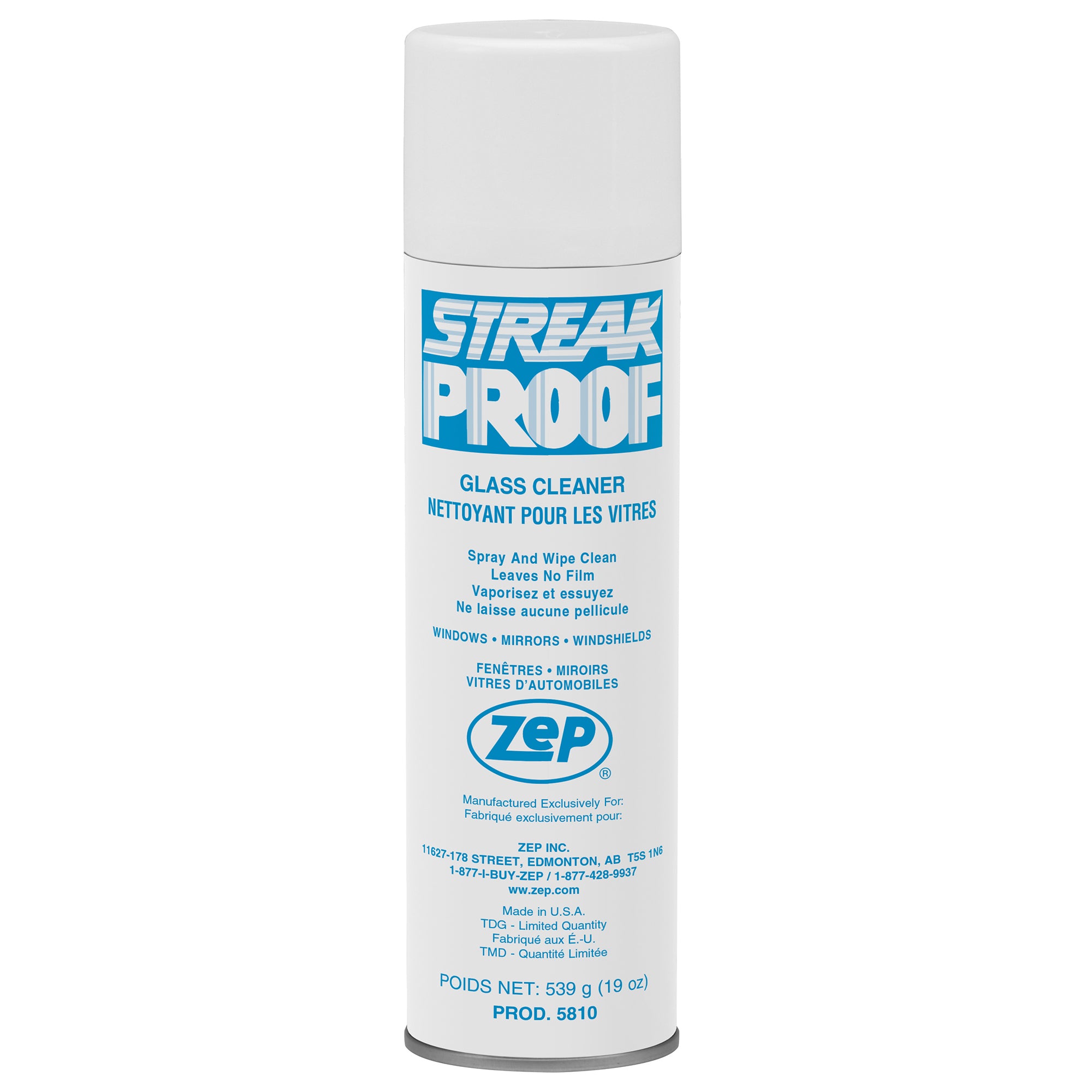 Image for Streak Proof Glass Cleaner - 19 Ounces