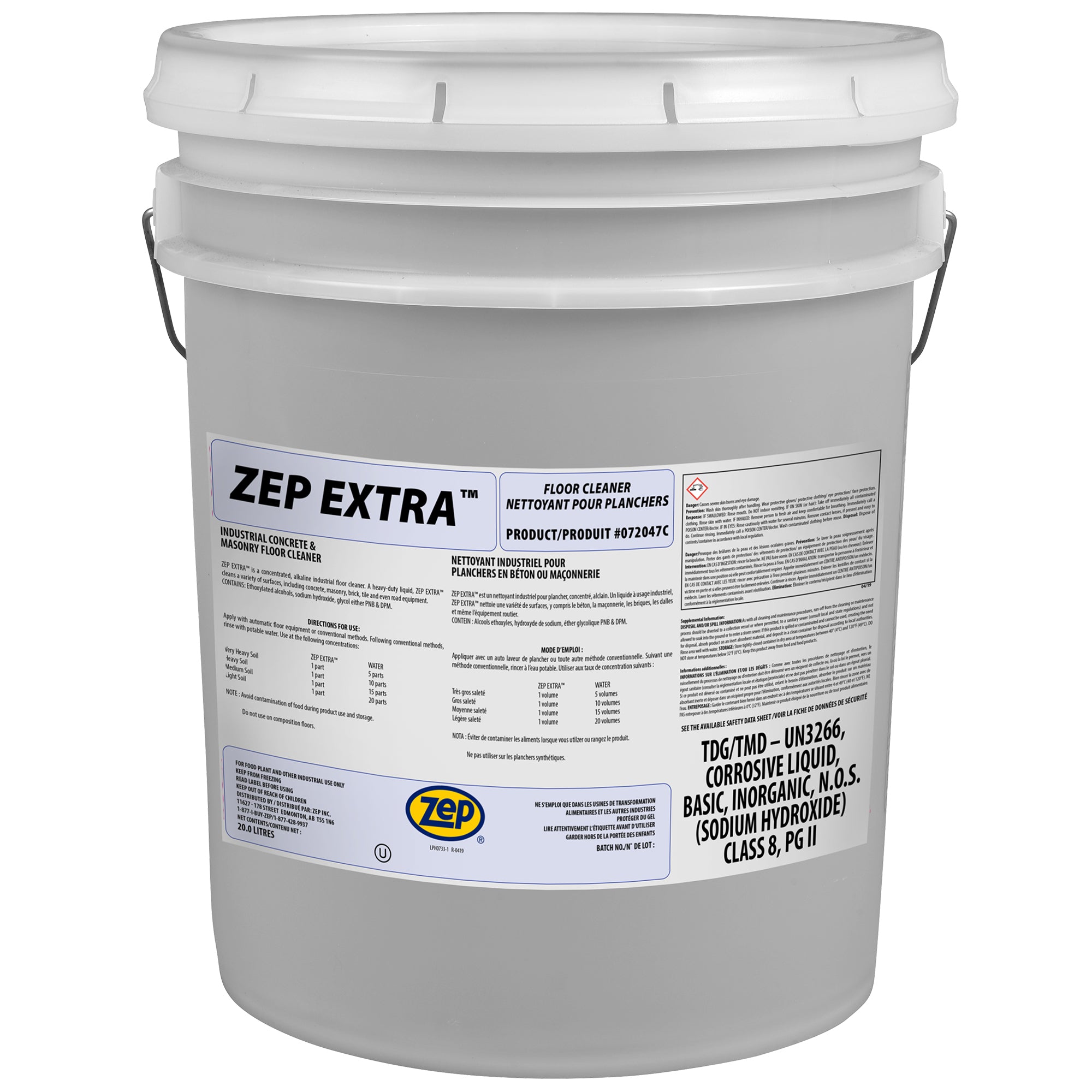 Extra - 20 Litres – Zep Canada