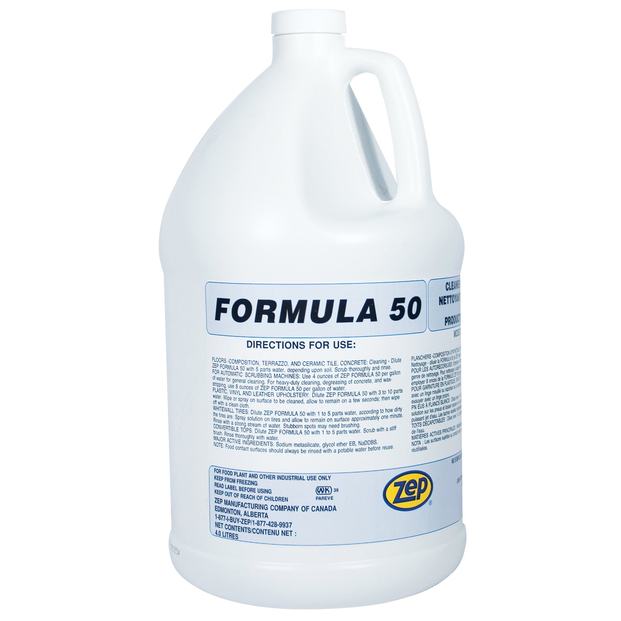 Formula 50 - 4 Litres – Zep Canada