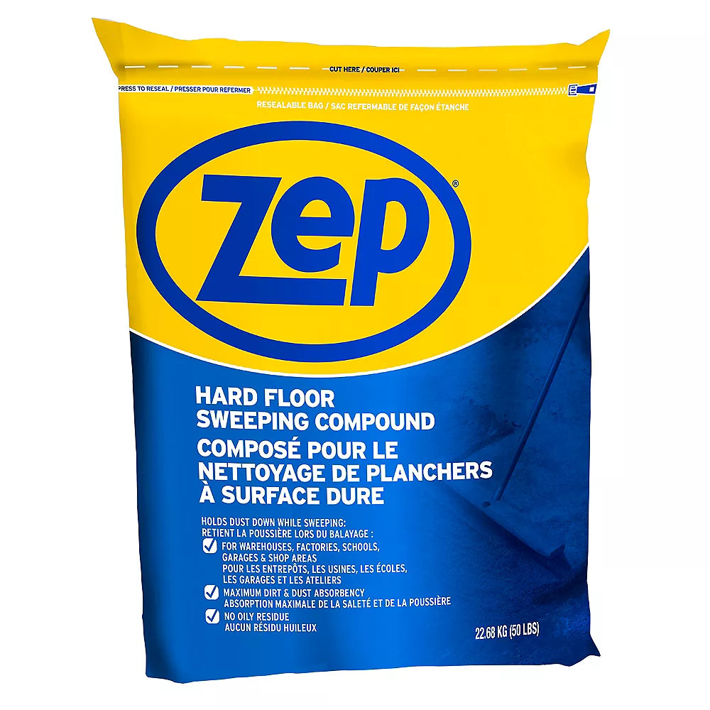 Sweeping Compoud Floor Sweeping Compound - 50 Lbs โ Zep Canada